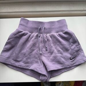 Nike Women's Lavender Athletic Shorts